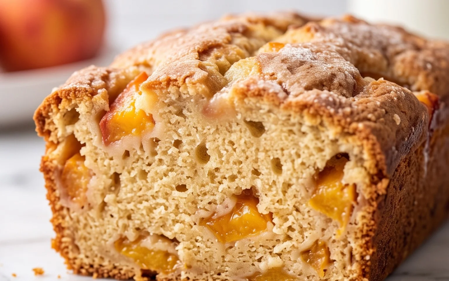 Southern Peach Bread