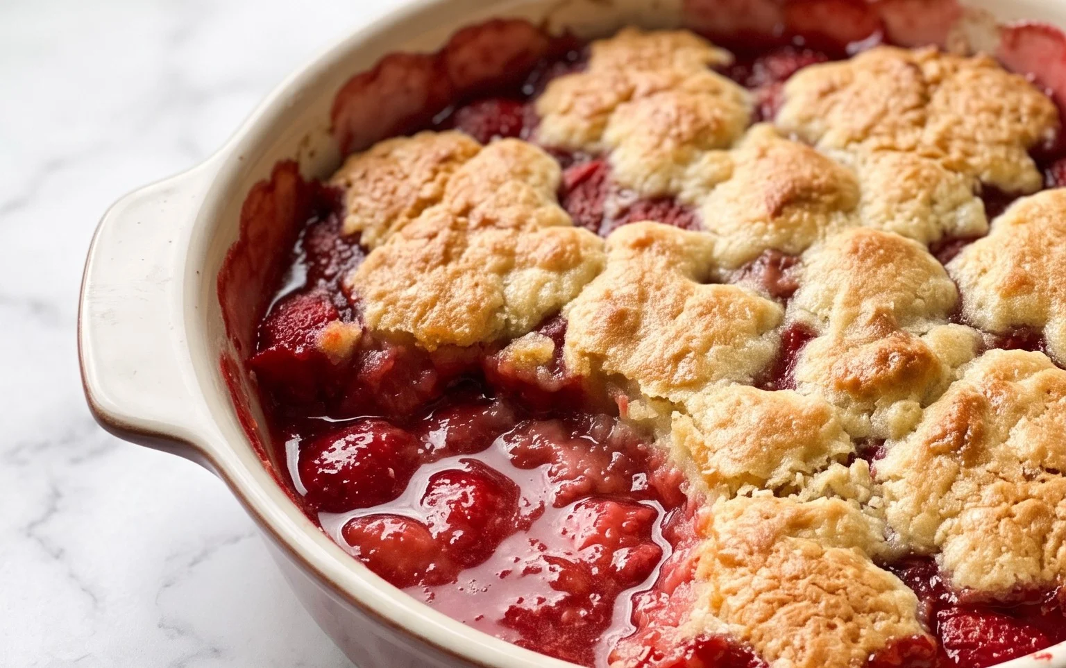 Strawberry Cobbler