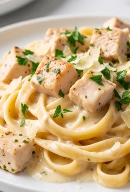 Low Calorie Chicken Alfredo