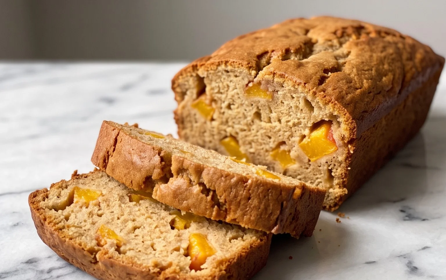 Spiced Peach Bread