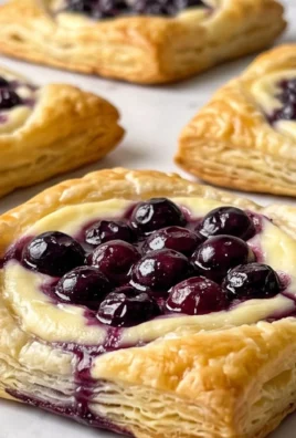 Blueberry Cream Cheese Puff Pastry