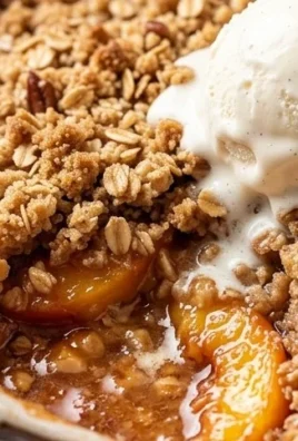 Fresh Peach Crisp Recipe