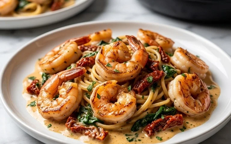 Tuscan Shrimp (One-Pan, 30-Minute Dinner)