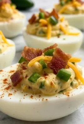 Jalapeno Popper Deviled Eggs