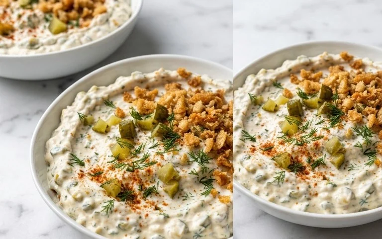 Easy Fried Pickle Dip (Dairy-Free Option)