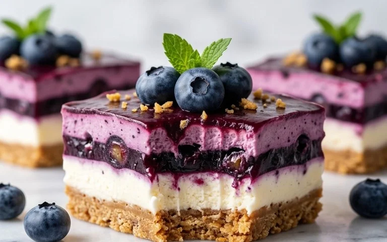 No-Bake Blueberry Yum Yum