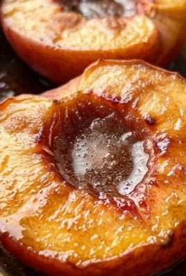 Cinnamon Sugar Baked Peaches