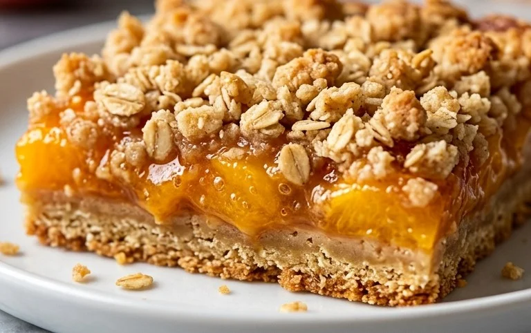 Fresh Peach Crum extractb Bars