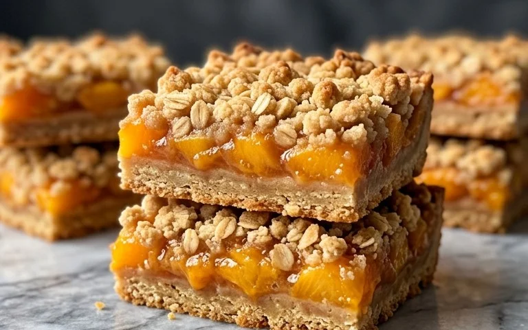 Fresh Peach Crum extractb Bars
