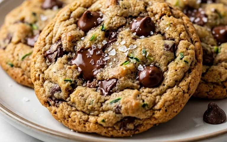 Zucchini Chocolate Chip Cookies
