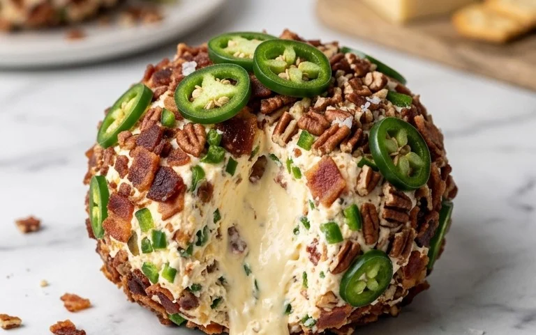 Jalapeno Popper Cheese Ball