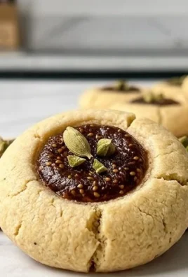 Cardamom Fig Thumbprint Cookies