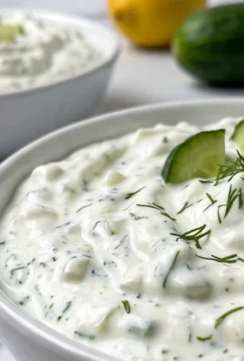 Cucumber Dip with Sour Cream and Dill