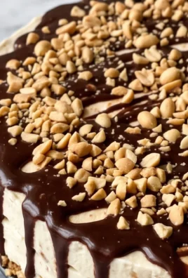 Buster Bar Ice Cream Cake