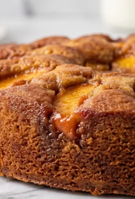 Brown Sugar Peach Cake