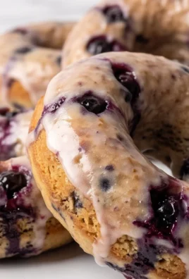 Blueberry Cake Donuts