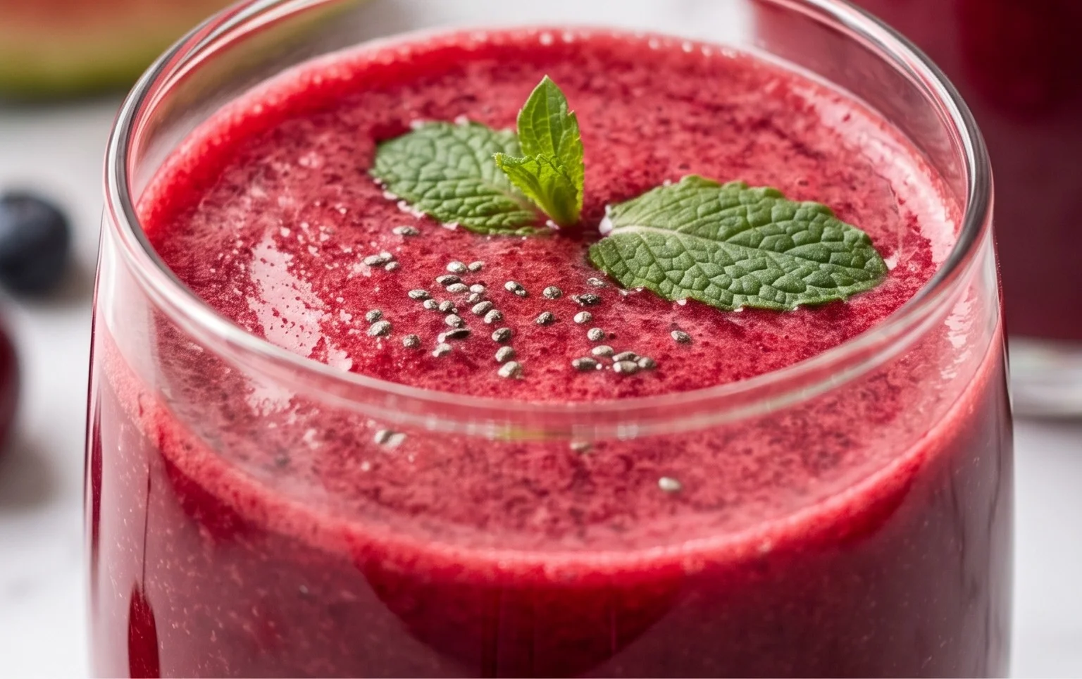 Watermelon Cherry Berry Beet Juice