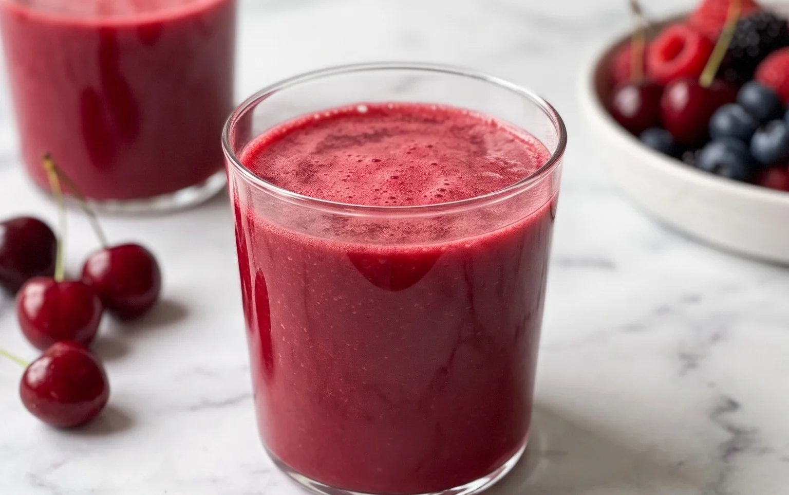 Watermelon Cherry Berry Beet Juice