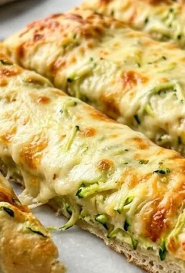 Cheesy Zucchini Breadsticks