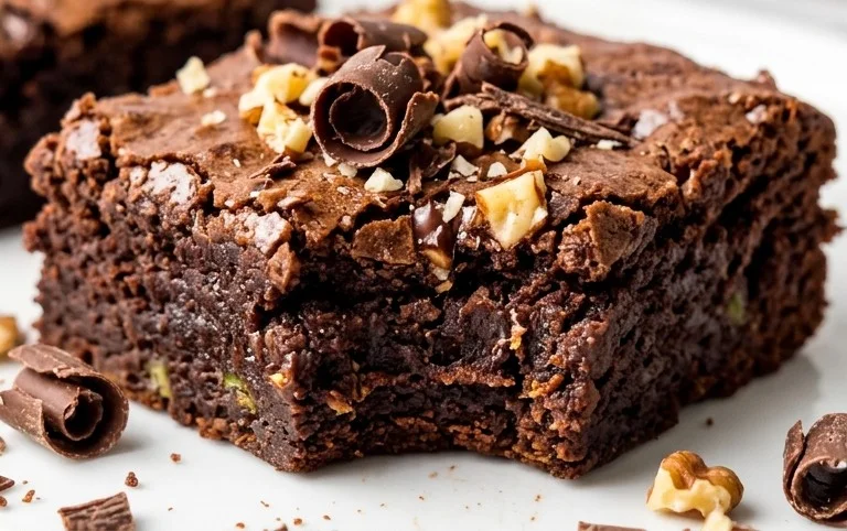 Zucchini Brownies (gluten-free, dairy-free options)