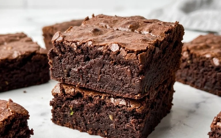 Zucchini Brownies (Gluten-Free, Dairy-Free Options)