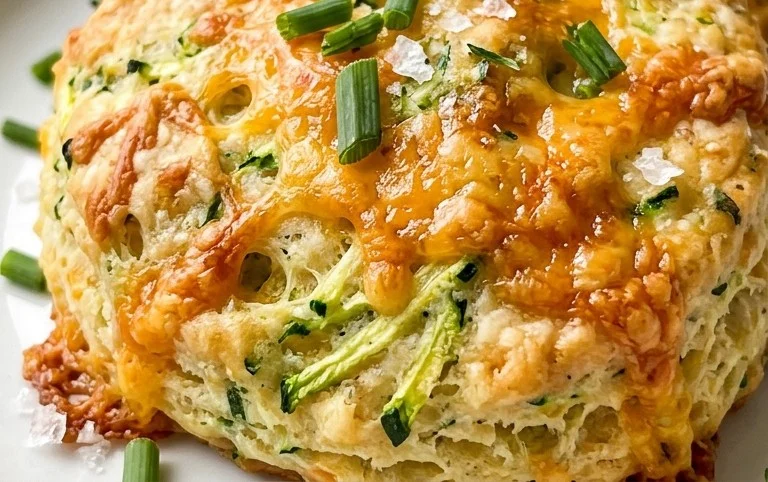 Zucchini Cheddar Biscuits