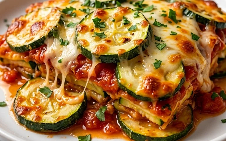 Cheesy Baked Zucchini Casserole