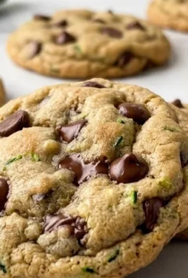 Soft Zucchini Cookies with Chocolate Chips