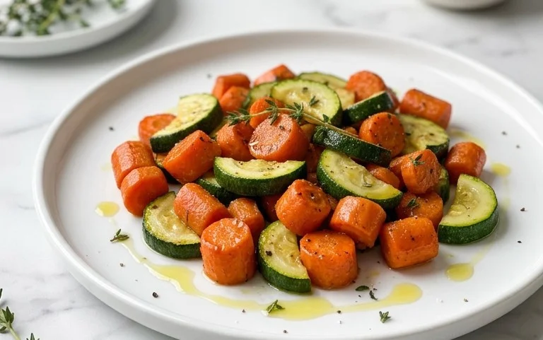 Sautéed Carrots and Zucchini