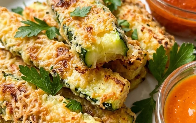 Baked Parmesan Zucchini Fries