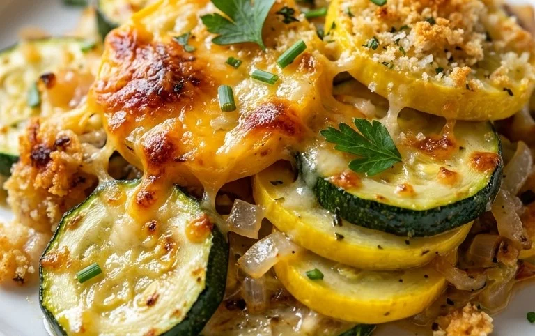 Zucchini and Squash Casserole Recipe