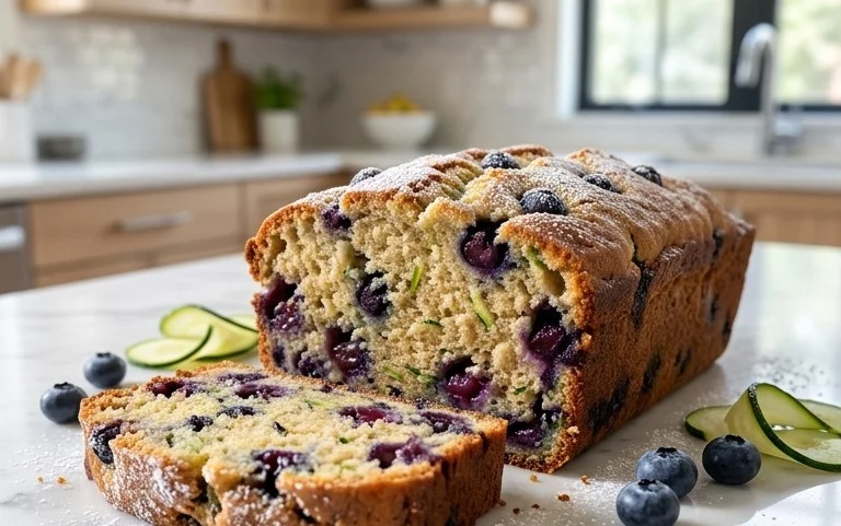 Blueberry Zucchini Bread