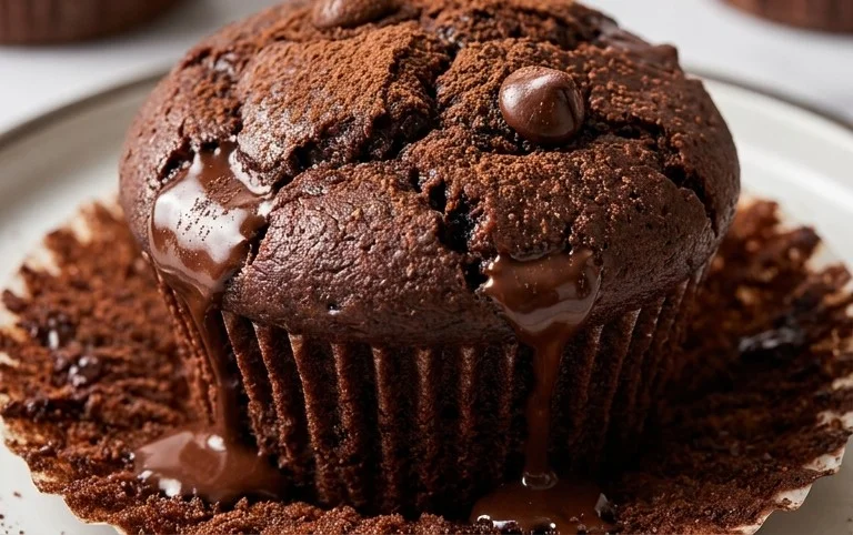 Double Chocolate Muffins