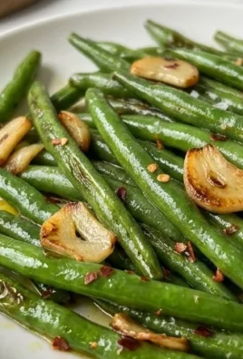 Sautéed Green Beans Recipe with Garlic
