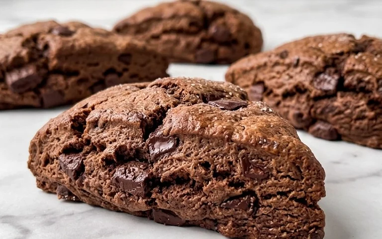 Triple Chocolate Scones